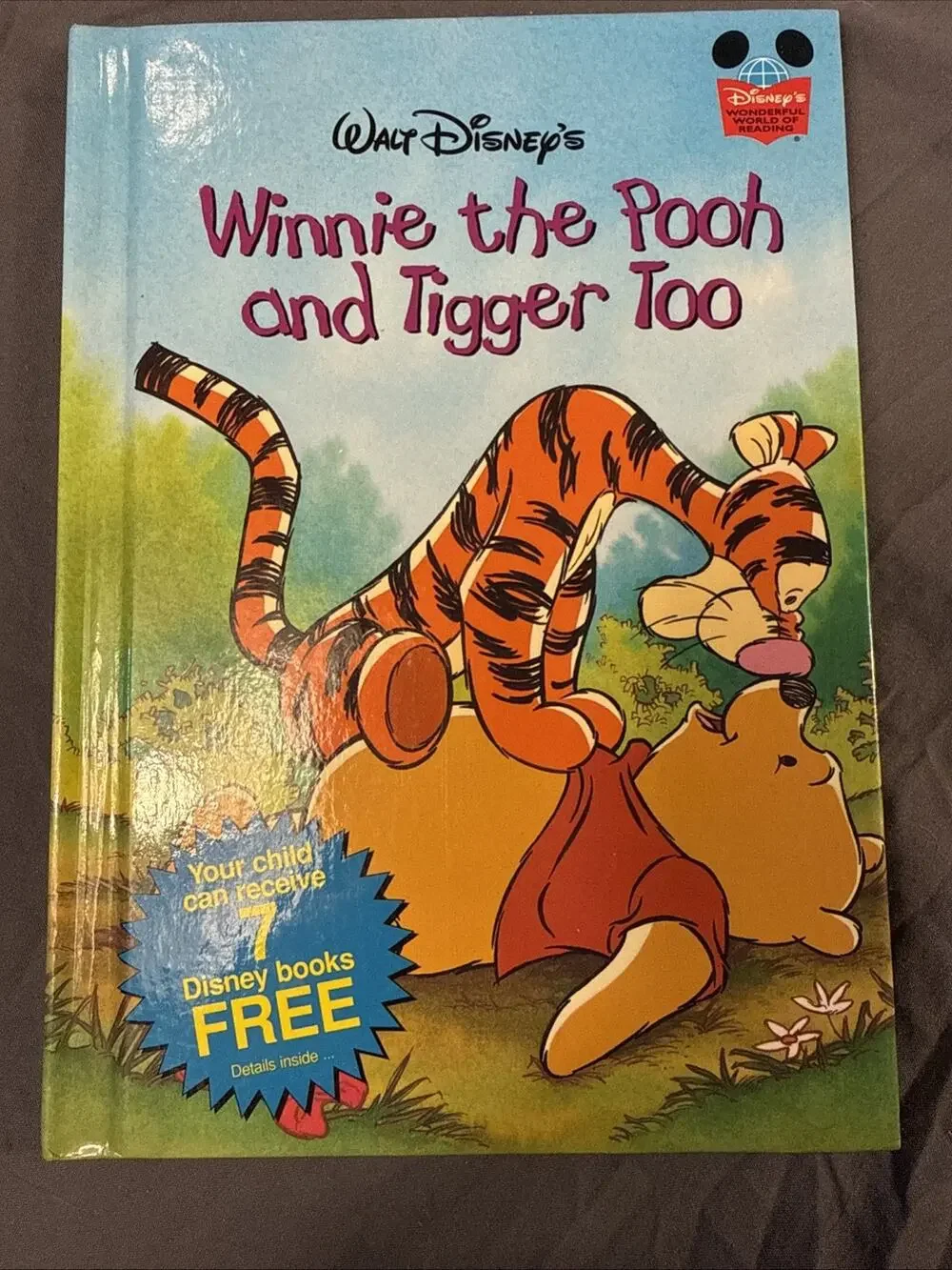 Winnie the Pooh and Tigger Too (Disney's Wonderful World of Reading) - VERY GOOD